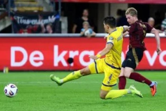 تعثر بلجيكا أمام كازاخستان يؤجل معركة حسم تأهلها لكأس العالم 