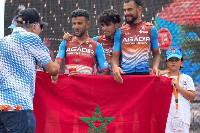 الفريق القاري المغربي يتصدر ترتيب أفريكا تور للاتحاد الدولي للدراجات