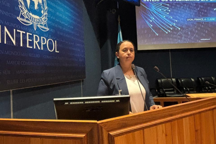 انتخاب عميد الشرطة الإقليمي ليلى الزوين لمنصب نائبة رئيس الفريق الدولي لخبراء الإنتربول في مجال الجرائم السيبرانية انتخاب عميد الشرطة الإقليمي ليلى الزوين لمنصب نائبة رئيس الفريق الدولي لخبراء الإنتربول في مجال الجرائم السيبرانية