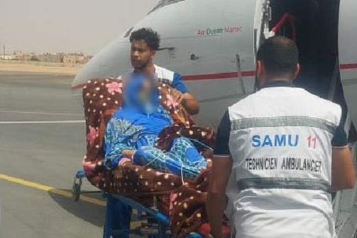 نقل سيدة حامل في حالة حرجة من العيون إلى أكادير عبر طائرة طبية تابعة لوزارة الصحة
