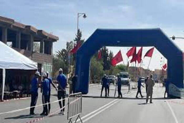 طامطان تشهد منافسات البطولة الوطنية المدرسية على الطريق