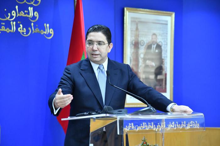 السيد بوريطة يتباحث مع نظيره الياباني عبر تقنية التناظر المرئي