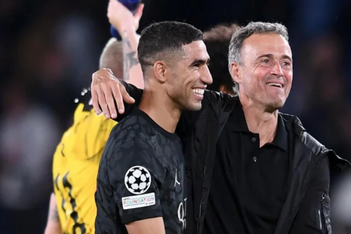 غياب حكيمي يضع لويس إنريكي أمام تحد جديد في باريس سان جيرمان