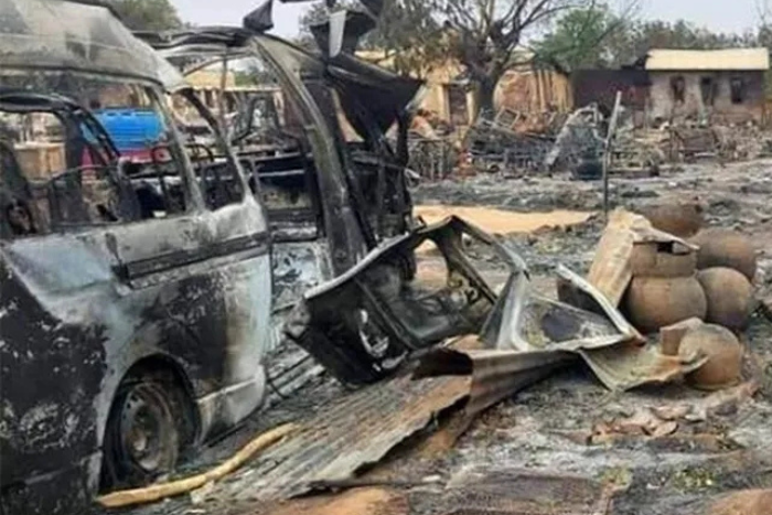 مجزرة في الفاشر مقتل 30 نازحا بغارة لطائرة مسيرة