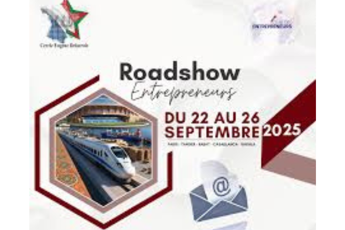 Roadshow Entrepreneurs وفد فرنسي من 30 مقاولا يزور المغرب لتعزيز الاستثمار المشترك في Roadshow Entrepreneurs وفد فرنسي من 30 مقاولا يزور المغرب لتعزيز الاستثمار المشترك في