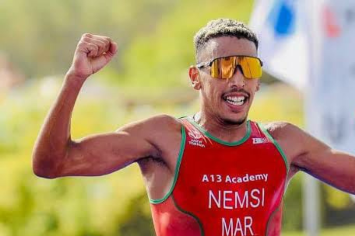 محمد نمسي يتوج بالميدالية الذهبية في الديواثلون بألعاب التضامن الإسلامي