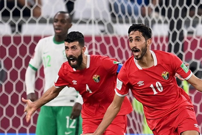 المنتخب الأردني يتفوق على نظيره السعودي (1-0) ويضرب موعدا في النهائي مع المنتخب المغربي الرديف