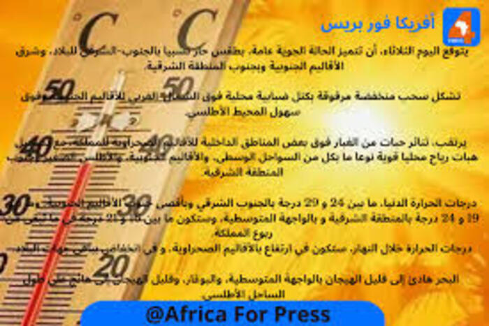 حالة الطقس بالمملكة يومه الثلاثاء حالة الطقس بالمملكة يومه الثلاثاء