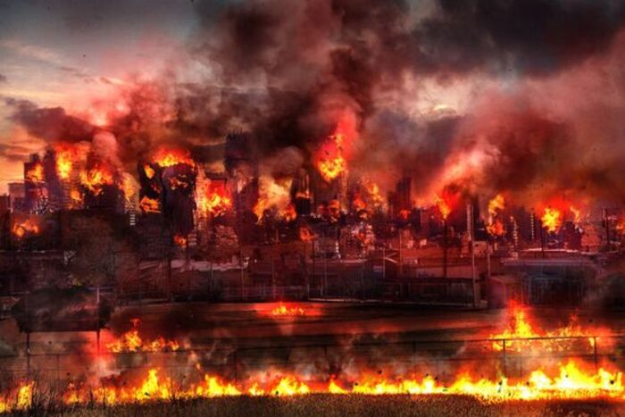 حريق بمدينة الكوت العراقية يودي بحياة 61 شخصا