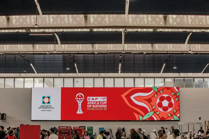 أجواء كأس إفريقيا 2025 توتال إنرجيز تعاش بمطارات المملكة