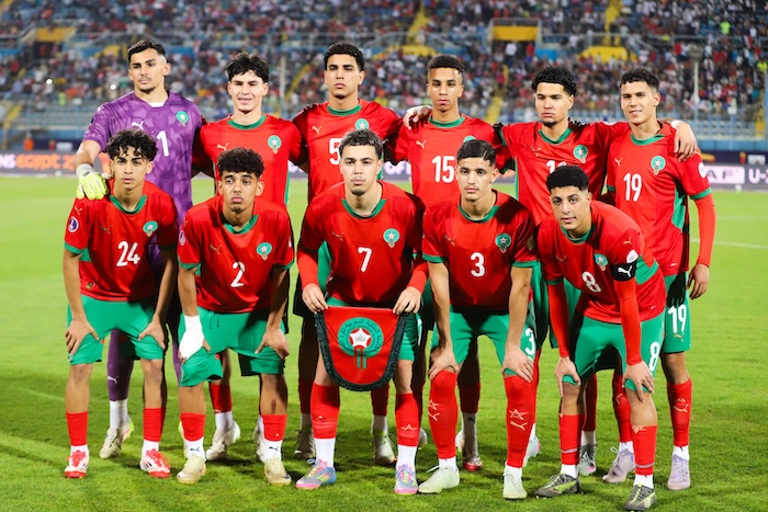  المنتخب المغربي يحرز الميدالية الفضية في كأس أمم إفريقيا لأقل من 20 سنة