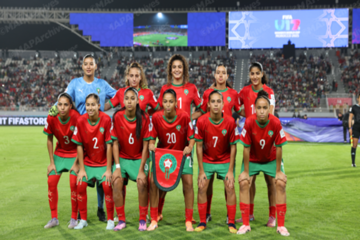 المنتخب الوطني النسوي لأقل من 17 يتأهل لثمن نهائي كأس العالم المقامة بالمغرب المنتخب الوطني النسوي لأقل من 17 يتأهل لثمن نهائي كأس العالم المقامة بالمغرب