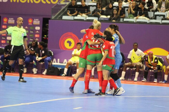هنيئا للمنتخب المغربي النسوي لكرة القدم داخل القاعة لتأهله لرع نهائي كأس العالم للعبة