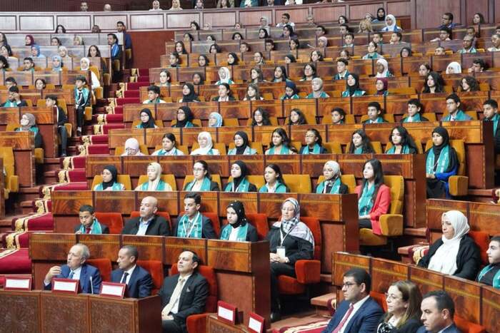 برلمان الطفل يسمع صوته حول قضاياه في المعرض الدولي للنشر والكتاب برلمان الطفل يسمع صوته حول قضاياه في المعرض الدولي للنشر والكتاب