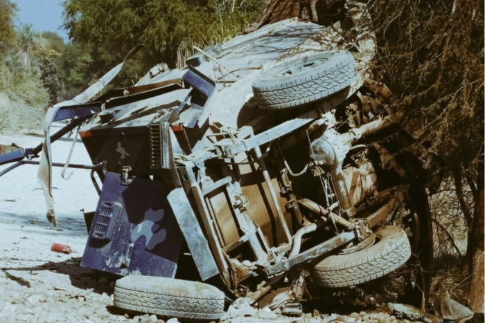 مقتل 7 من رجال الشرطة في تفجير استهدف مركبة مدرعة شمال غربي باكستان