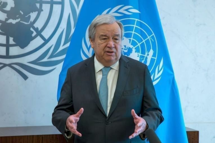 غوتيريش في إحياء الذكرى الثمانين لأول اجتماع للجمعية العامة