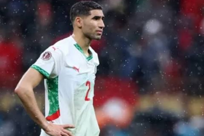 بعد خسارة نهائي الكان.. حكيمي يوجه رسالة مؤثرة إلى المغاربة