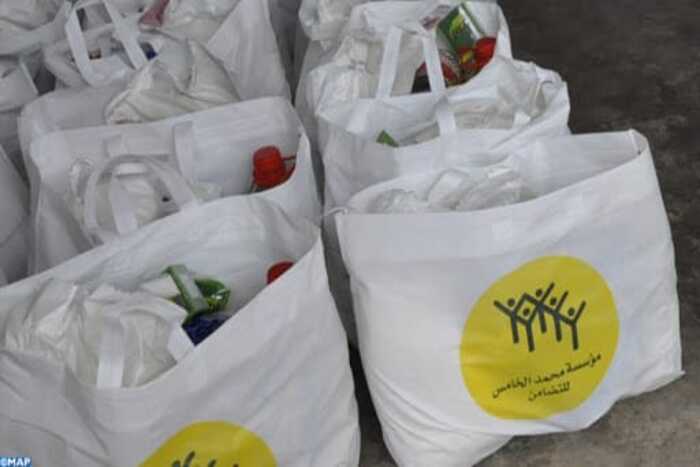 الأسر في وضعية هشاشة بإقليم تازة تسفيد من من عملية رمضان 1447