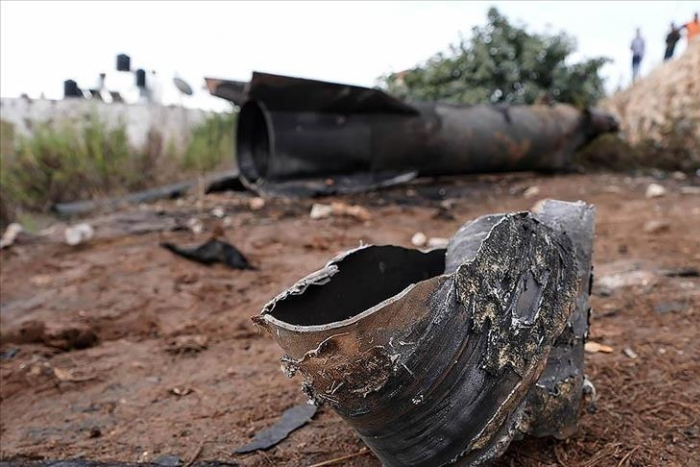 الدفاع المدني الفلسطيني  70 حالة سقوط لشظايا صواريخ بالضفة
