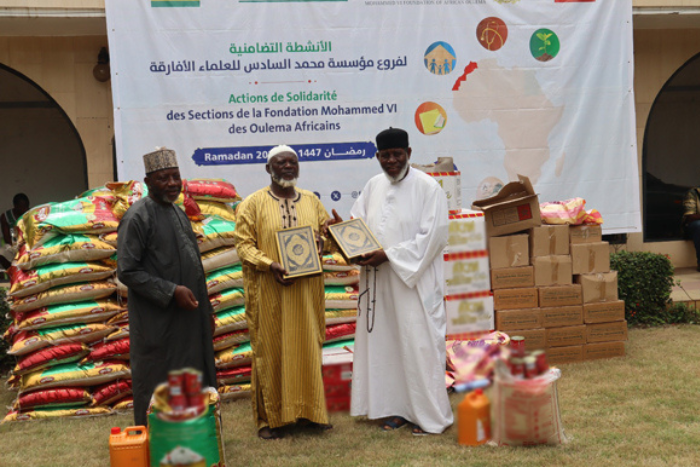  مبادرة تضامنية لمؤسسة محمد السادس للعلماء الأفارقة بنواكشوط لفائدة أسر في وضعية هشاشة