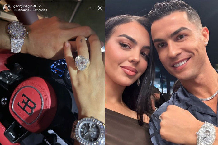 جورجينا ورودريغيز ورونالدو يخطفان الأنظار بإطلالة فاخرة تتجاوز 20 مليون دولار