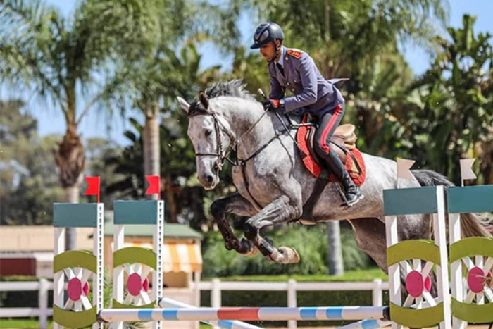 الحرس الملكي ينظم المباراة الرسمية للقفز على الحواجز أربع نجوم أيام 03، 04، و05 أبريل المقبل بالرباط