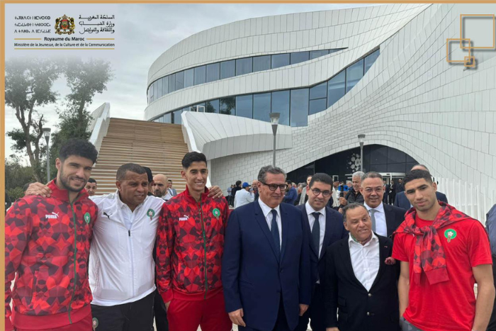 افتتاح معرض المغرب أرض كرة القدم