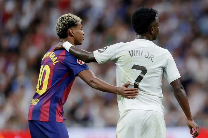 فينيسيوس جونيور يجدد دعوته لمواجهة العنصرية ويدعم لامين يامال