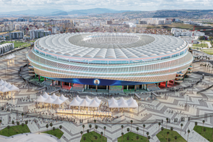 افتتاح الملعب الكبير لطنجة بحلة جديدة استعدادا لكأس إفريقيا  